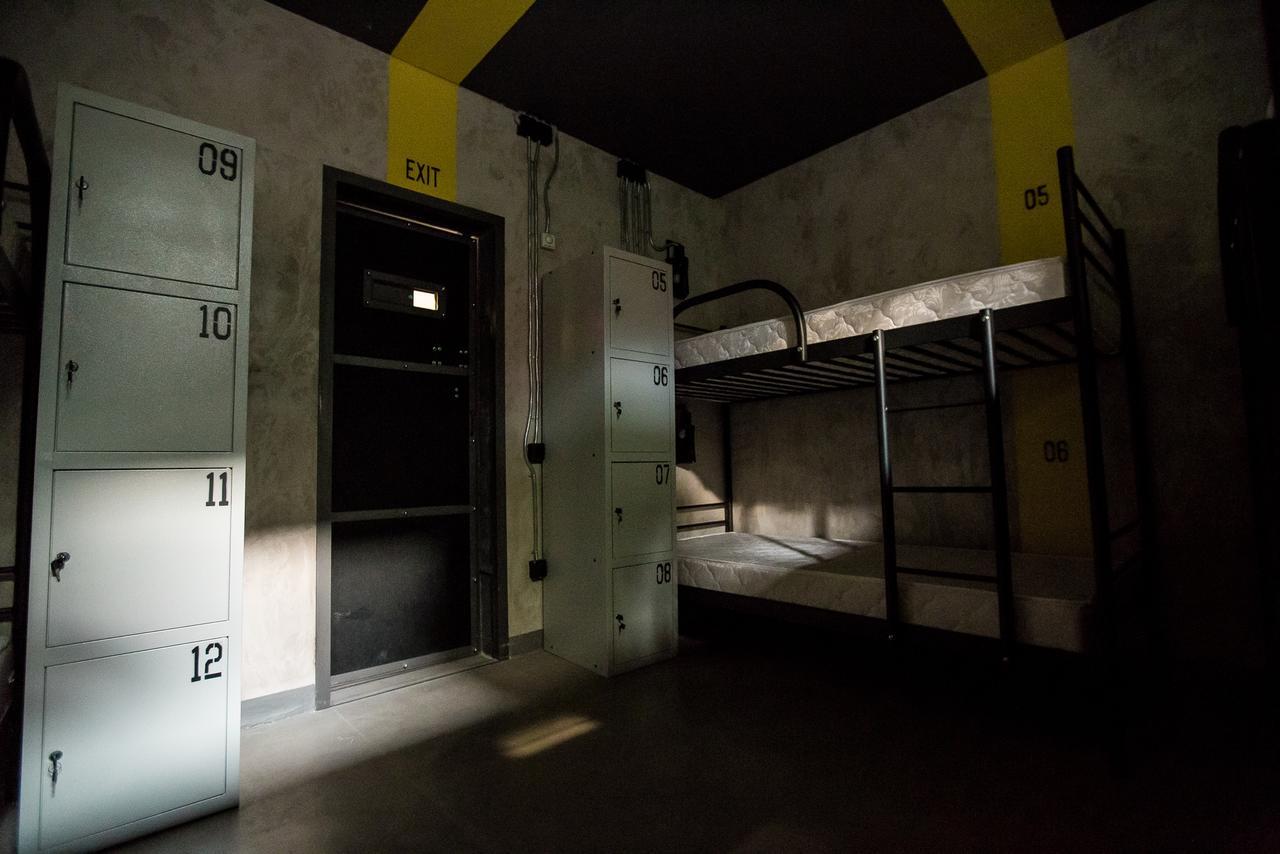 Lviv Loft Prison Vandrehjem Eksteriør billede