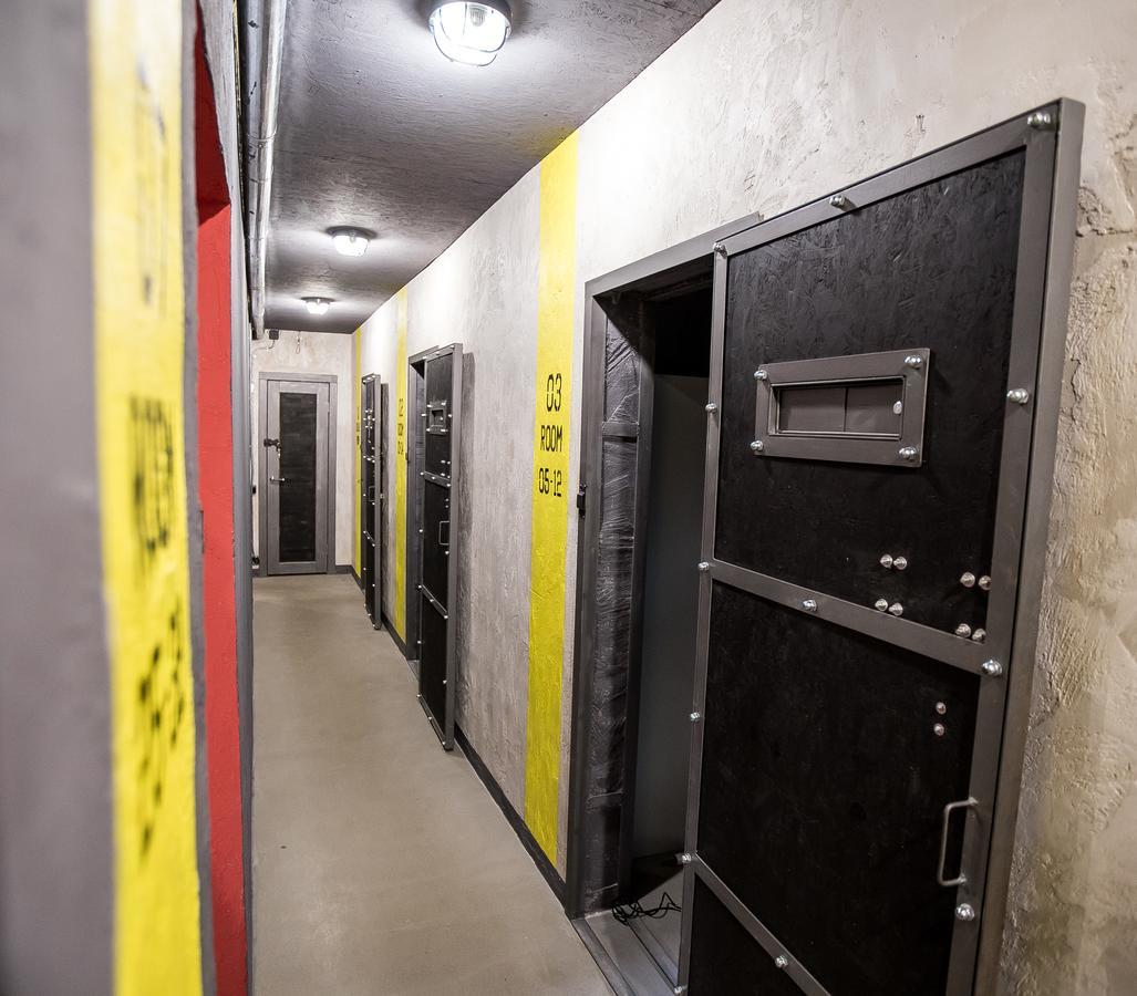 Lviv Loft Prison Vandrehjem Eksteriør billede